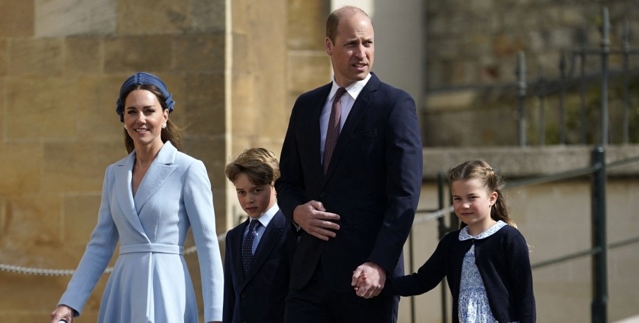 принц Вільям, Кейт Міддлтон, діти, принц Джордж, принцеса Шарлотта