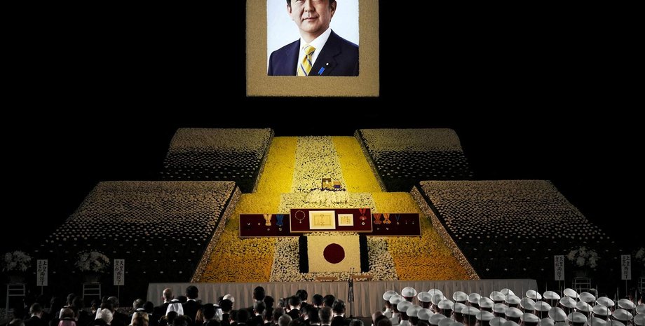 Похороны Абэ Синдзо, Абэ Синдзо похороны, Похороны Абэ Синдзо фото