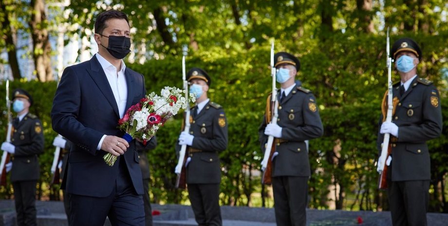 Зеленский, президент, 9 мая,