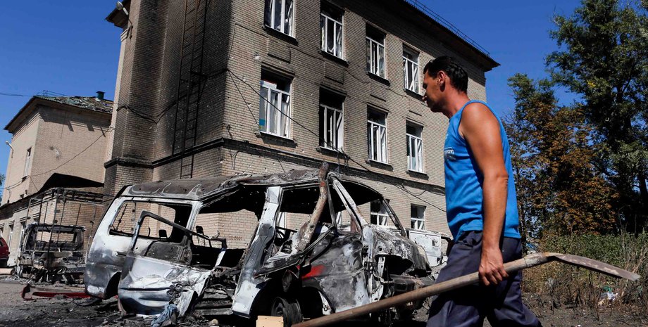 Разрушения в Донбассе / Фото: ТСН