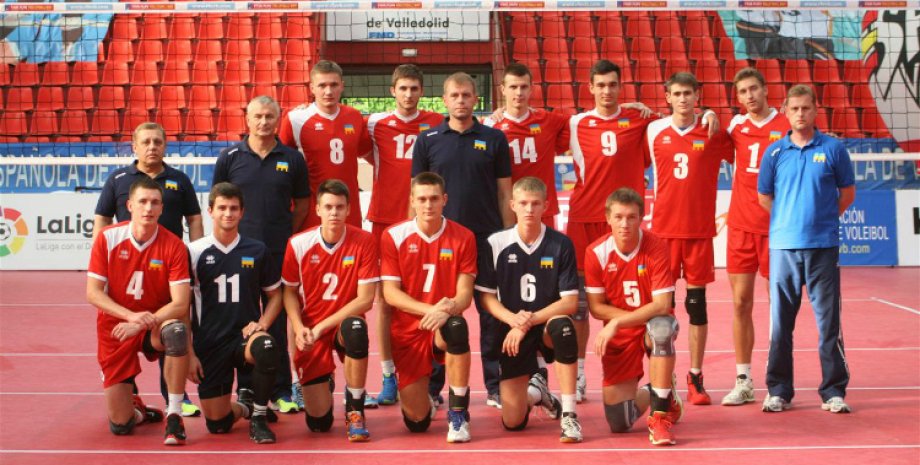 Молодежная сборная Украины по волейболу / Фото: volleyball.ua