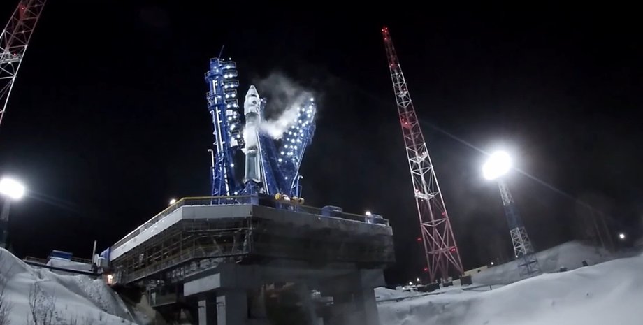 Пуск ракеты-носителя Союз-2.1