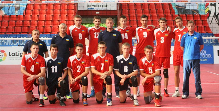 Молодежная сборная Украины по волейболу / Фото: volleyball.ua