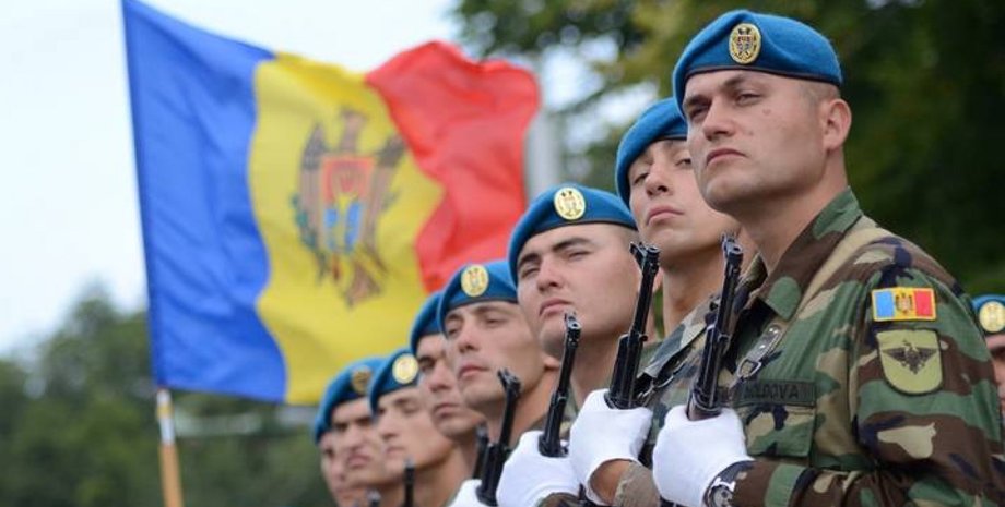 десантники, военные, флаг молдавии, армия молдавии