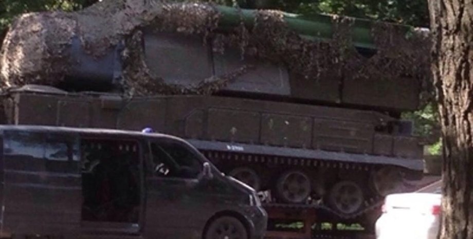 Российский "Бук" в Макеевке / Фото: twitter.com/bellingcat