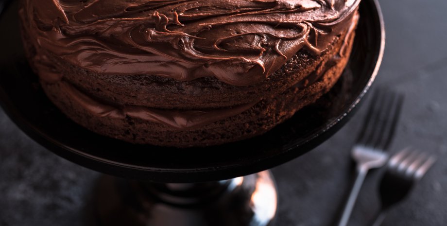 Волшебный шоколадный торт, торт, шоколадный торт