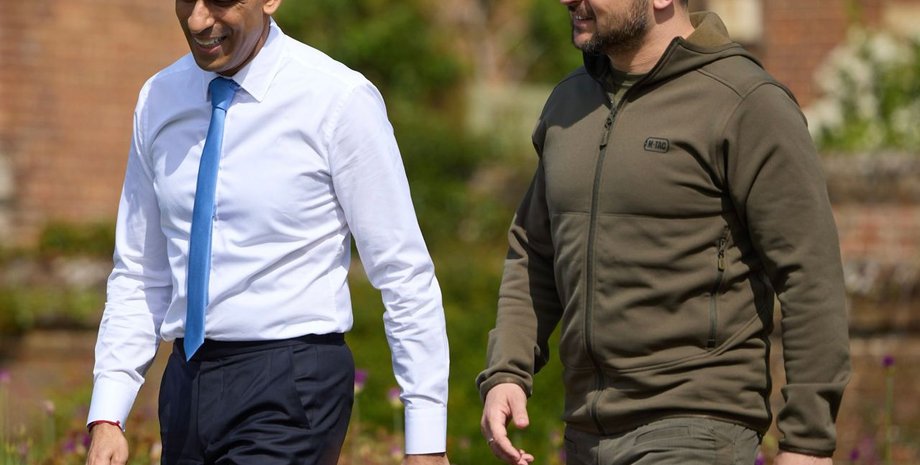 Володимир Зеленський, Ріші Сунак