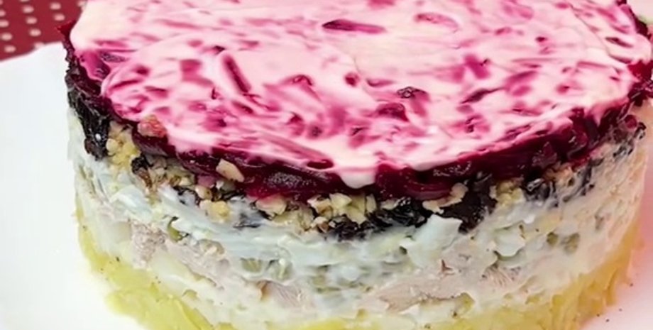 салат граф, рецепт салата