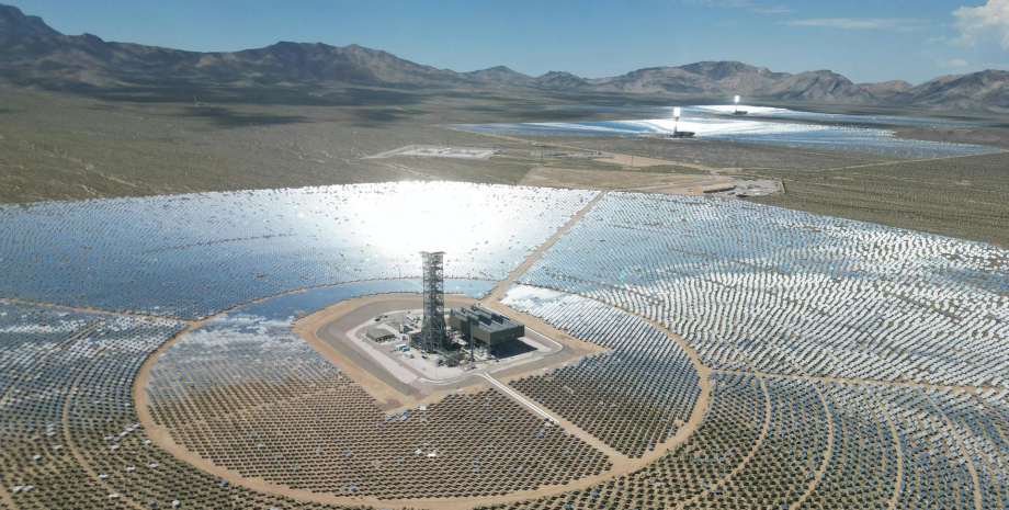 Солнечная станция Ivanpah Солнечная станция, Ivanpah, электростанция, энергия, фото