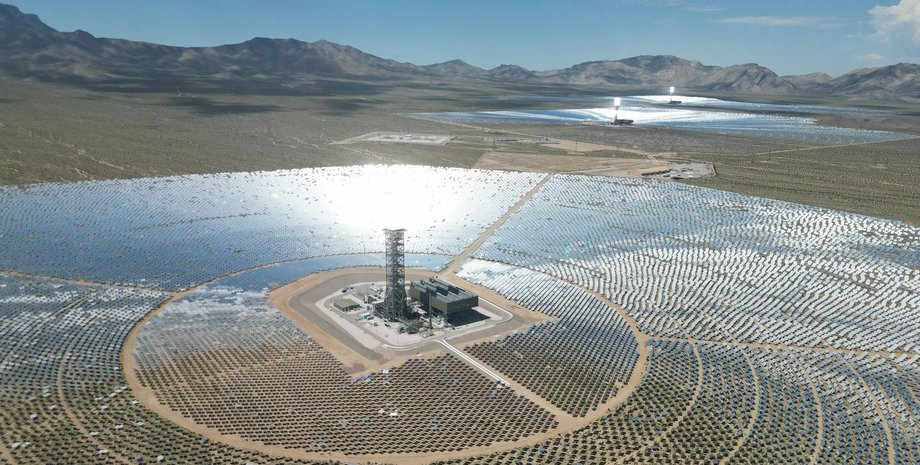 Солнечная станция, Ivanpah, электростанция, энергия, фото