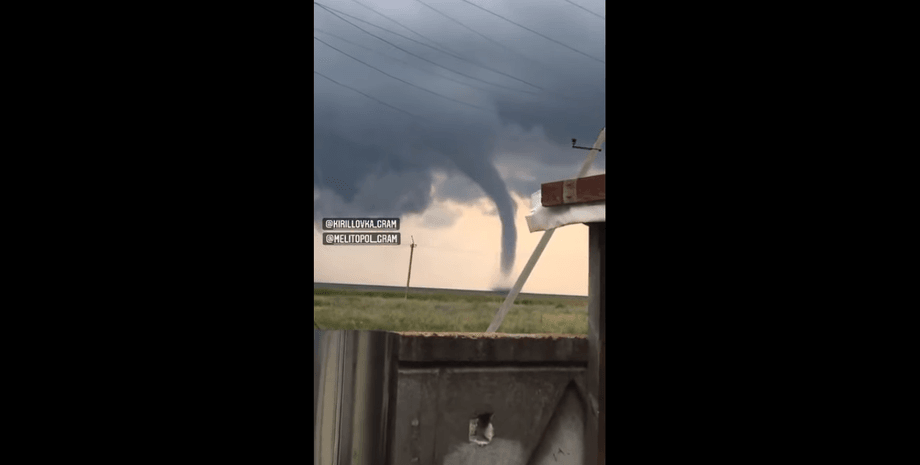 Кирилловка, смерч, смерч в Кирилловке, шторм в Кирилловке