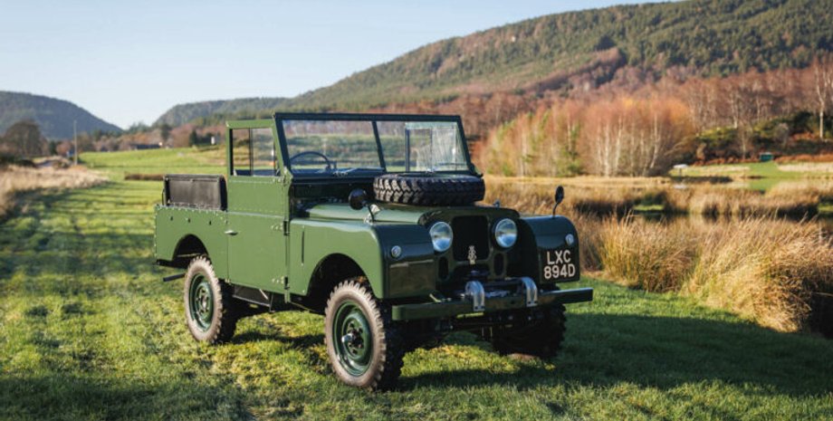 Land Rover 1953, Land Rover Series I, Land Rover Defender, авто королевы Елизаветы ІІ, авто Елизаветы ІІ