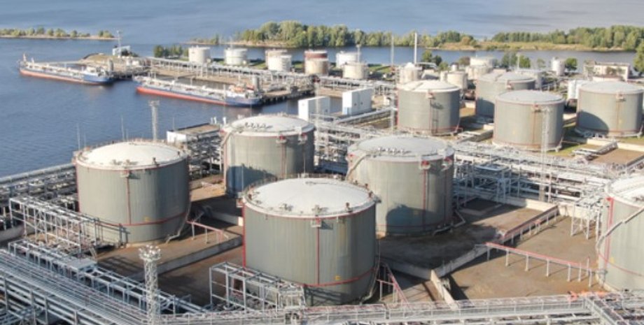Нафтовий термінал у Санкт-Петербургу, Росія, нафтовий термінал, РФ