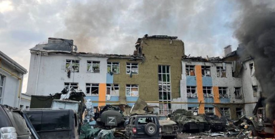 Удар из HIMARS по командному пункту, РСЗО HIMARS, командные пункты российских войск на Донбассе, ракетный удар ВСУ