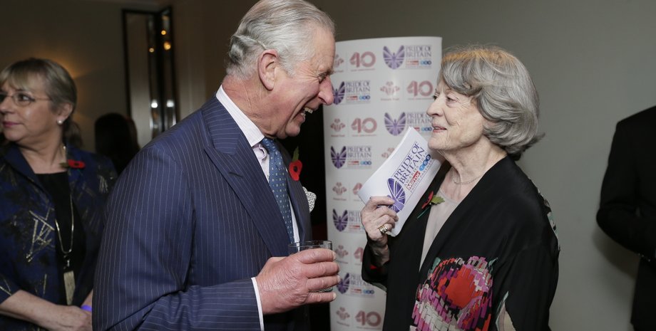 померла меггі сміт, Король Чарльз ІІІ, Меггі Сміт гаррі поттер, померла зірка гаррі поттера, королева камілла