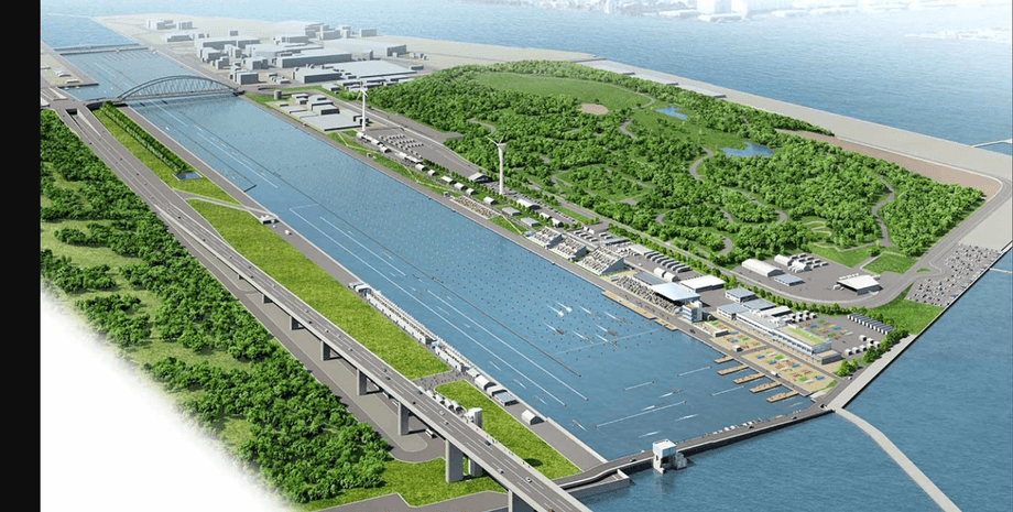 водный стадион, токио, Sea Forest Waterway