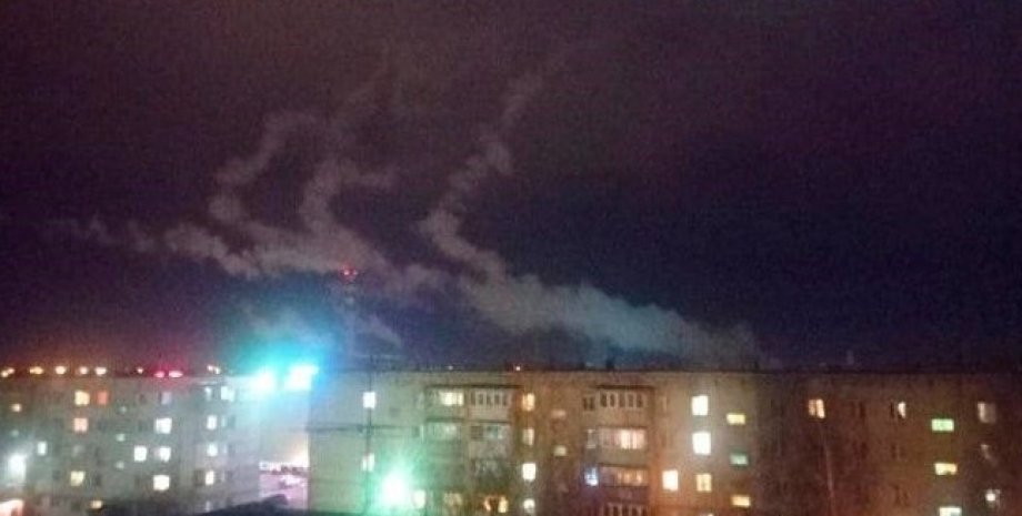 Брянск РФ брянск, взрыв, дым