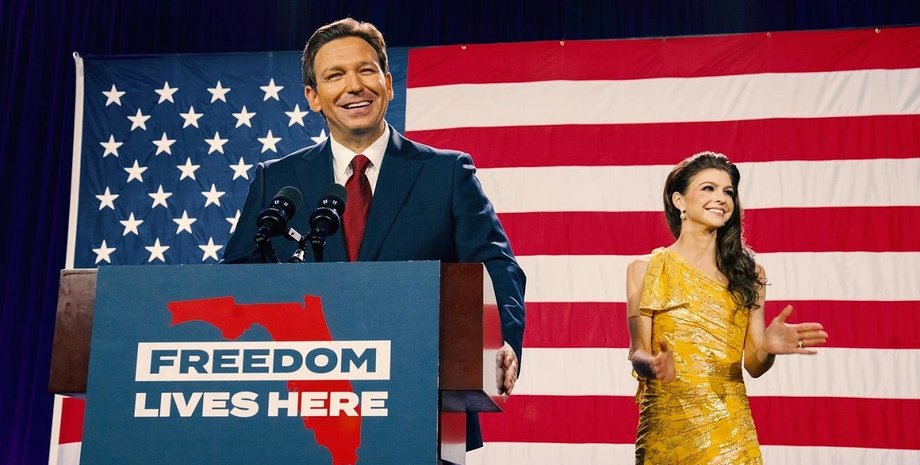 Рон Десантіс, губернатор Флориди, вибори президента США