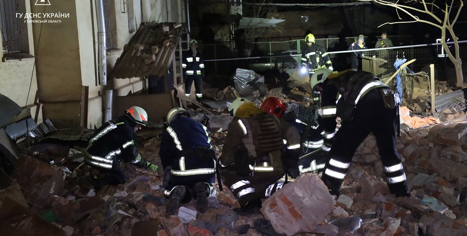 Последствия обстрела Харькова