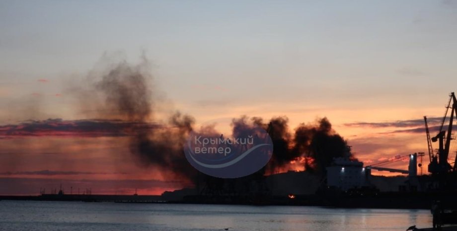 Новочеркасск в Крыму, ВДК Новочеркасск, удар по ВДК Новочеркасск