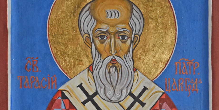 Изображение святого Тарасия, епископа Константинопольского
