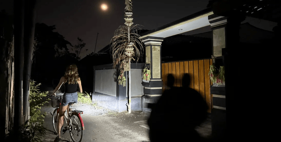 Бали, свет исчез, блэкаут