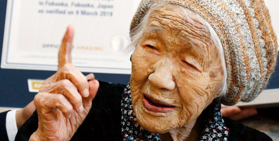 Канэ Танака, долгожитель,