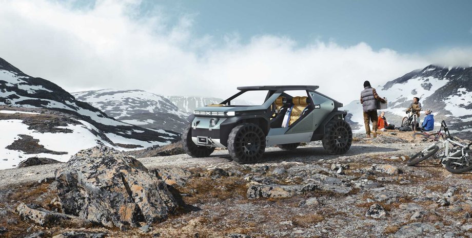 Dacia Manifesto, новый Dacia Manifesto, электромобиль Dacia, внедорожник Dacia, электрокар Dacia