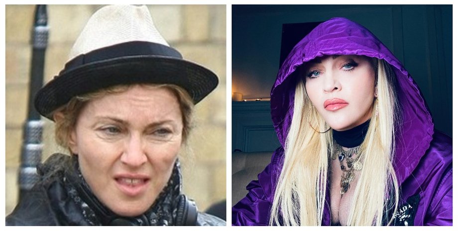 Мадонна, фото, фотошоп