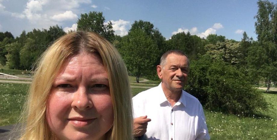 Катерина Гандзюк с отцом / Фото: Народная правда