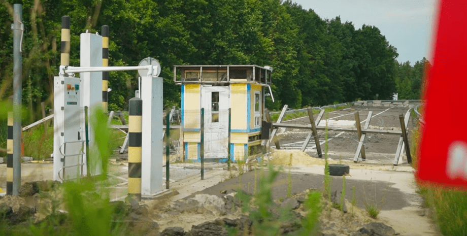 Граница, Беларусь, украинско-белорусская граница