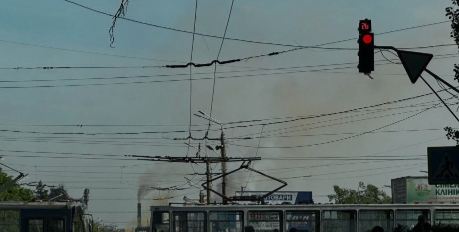 Une série d'explosions est venue dans la partie centrale de la ville. Parmi les ...