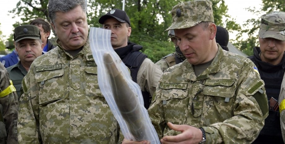 Петр Порошенко и Валерий Гелетей / пресс-служба президента Украины