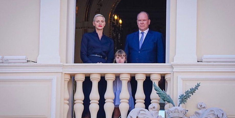 Княгиня Шарлен, князь Альбер, праздник, монако, модный образ, принцесса Габриэлла