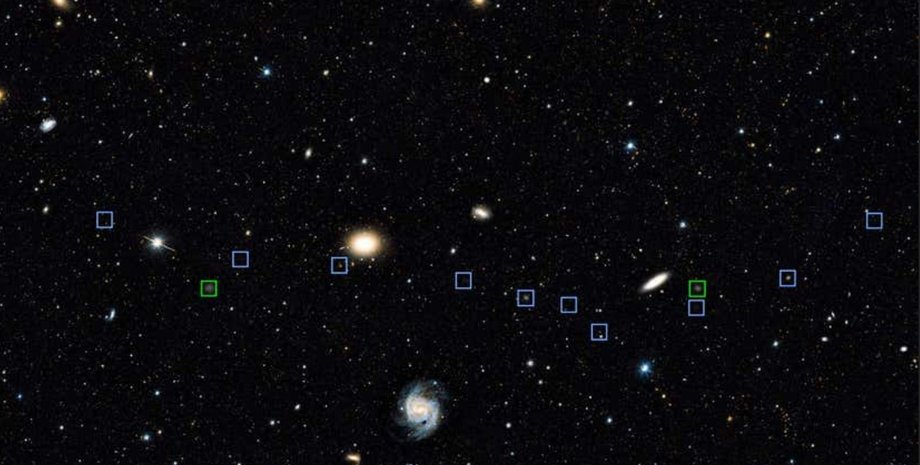 карликові галактики лінія галактики