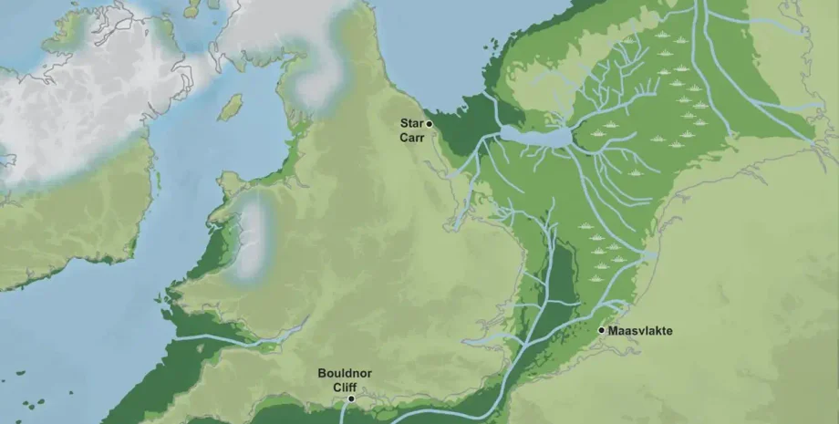 Доггерленд існував під Північним морем