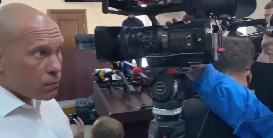 Медведчук, суд, Кива, журналист, конфликт, перепалка,