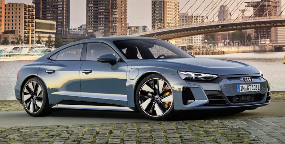електромобіль, ауді, фото, e-tron GT, зовнішній вигляд
