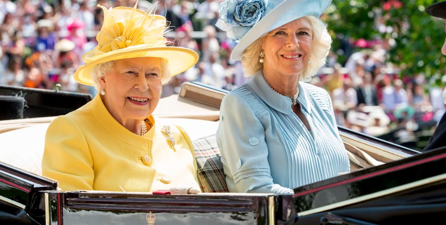 Елизавета II и леди Камилла фото 2022