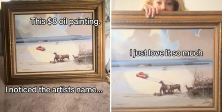 Находка на секонд-хенде, комиссионный магазин, интересные вещи, живопись, картина, шедевр, невероятные истории из жизни