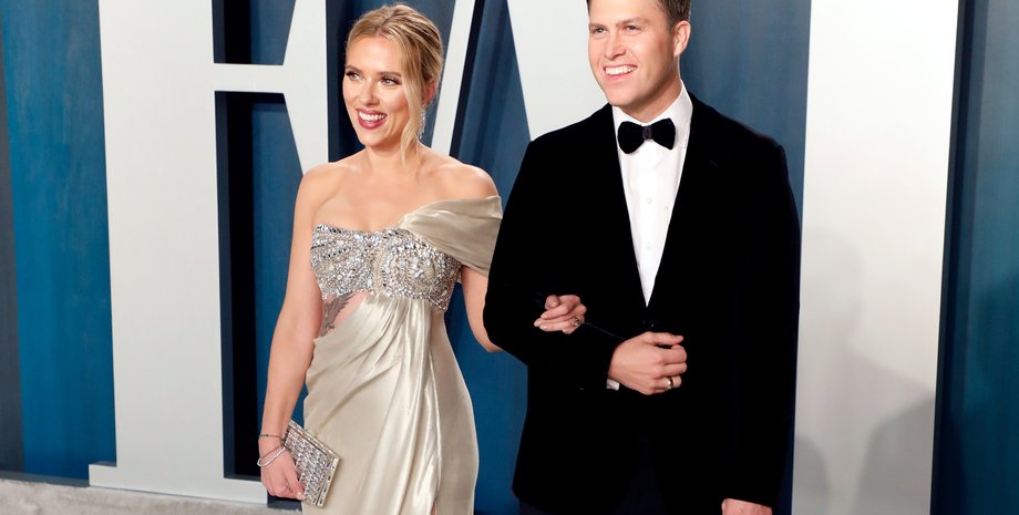 Скарлетт Йоханссон, Колин Жост, пара, фото, семья