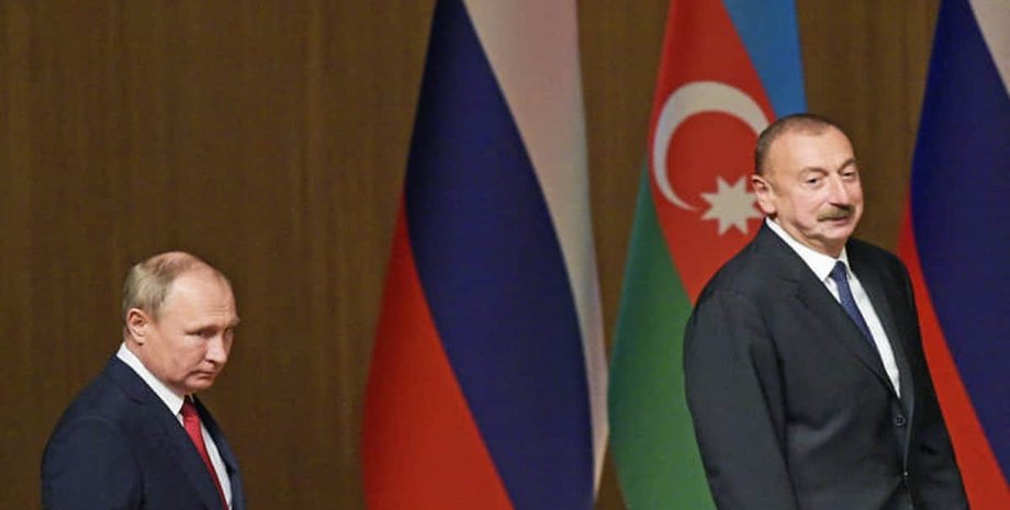 ильхам алиев, владимир путин