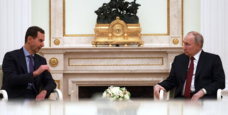 Башар аль-Асад и Владимир Путин