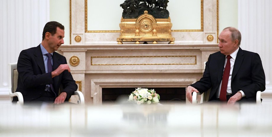 Башар аль-Асад и Владимир Путин