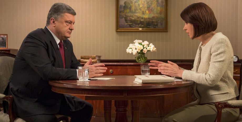 Петр Порошенко и Алла Мазур / Фото: twitter.com/poroshenko