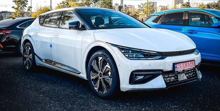 новый Kia EV6, Kia EV6, электромобиль Kia EV6, кроссовер Kia