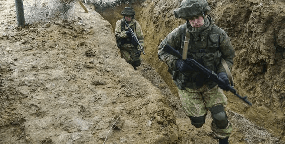 ВС РФ, окоп, российские оккупанты, российский окоп, окоп ВС РФ