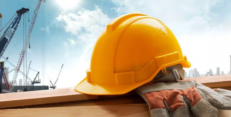 строительное снаряжение, шлем, строительство