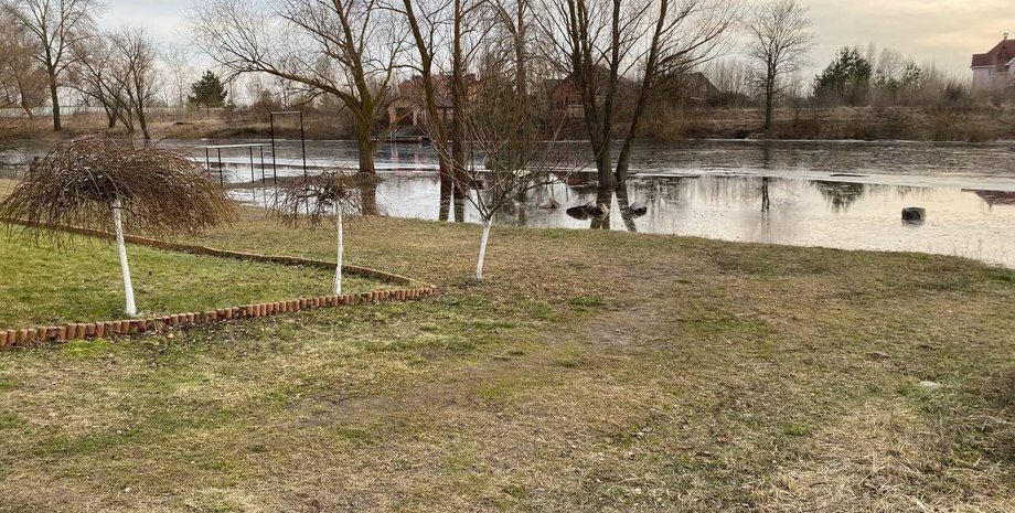 подтопление, Подтопление в Киевской области, паводки киевская область, десна, река десна