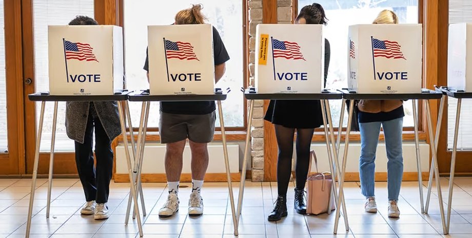 молодые американцы, американские зумеры, выборы президента США, голосование